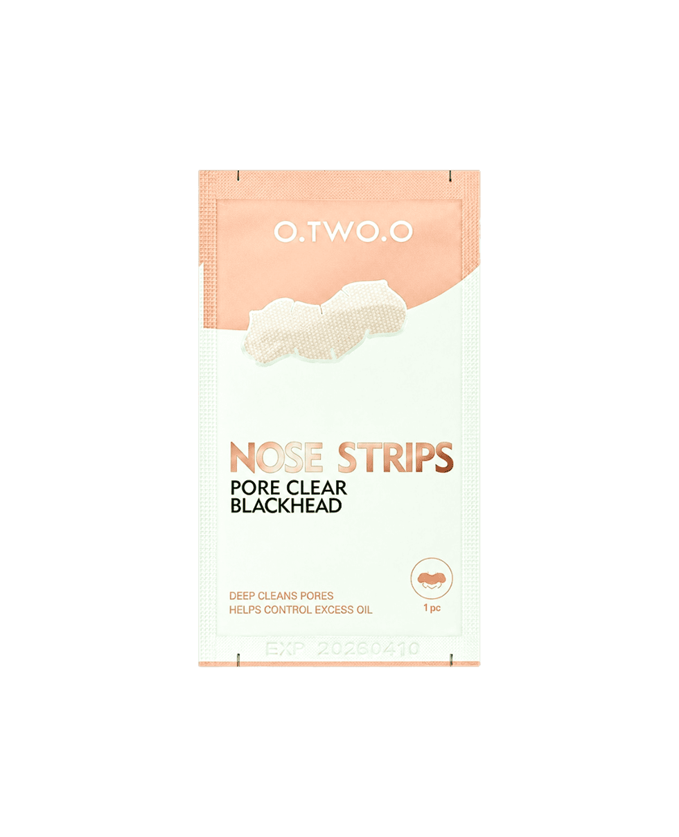 Полоска для удаления черных точек с активированным углем O.TWO.O Charcoal Nose Strips