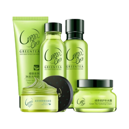 Подарунковий набір з екстрактом зеленого чаю LAIKOU Green Tea Essence Herb Series-Gift Set