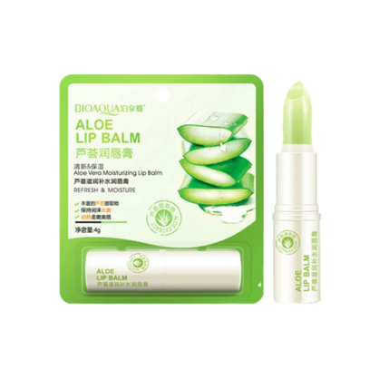 Бальзам для губ з алое вера Bioaqua Aloe Vera Moisturizing Lip Balm