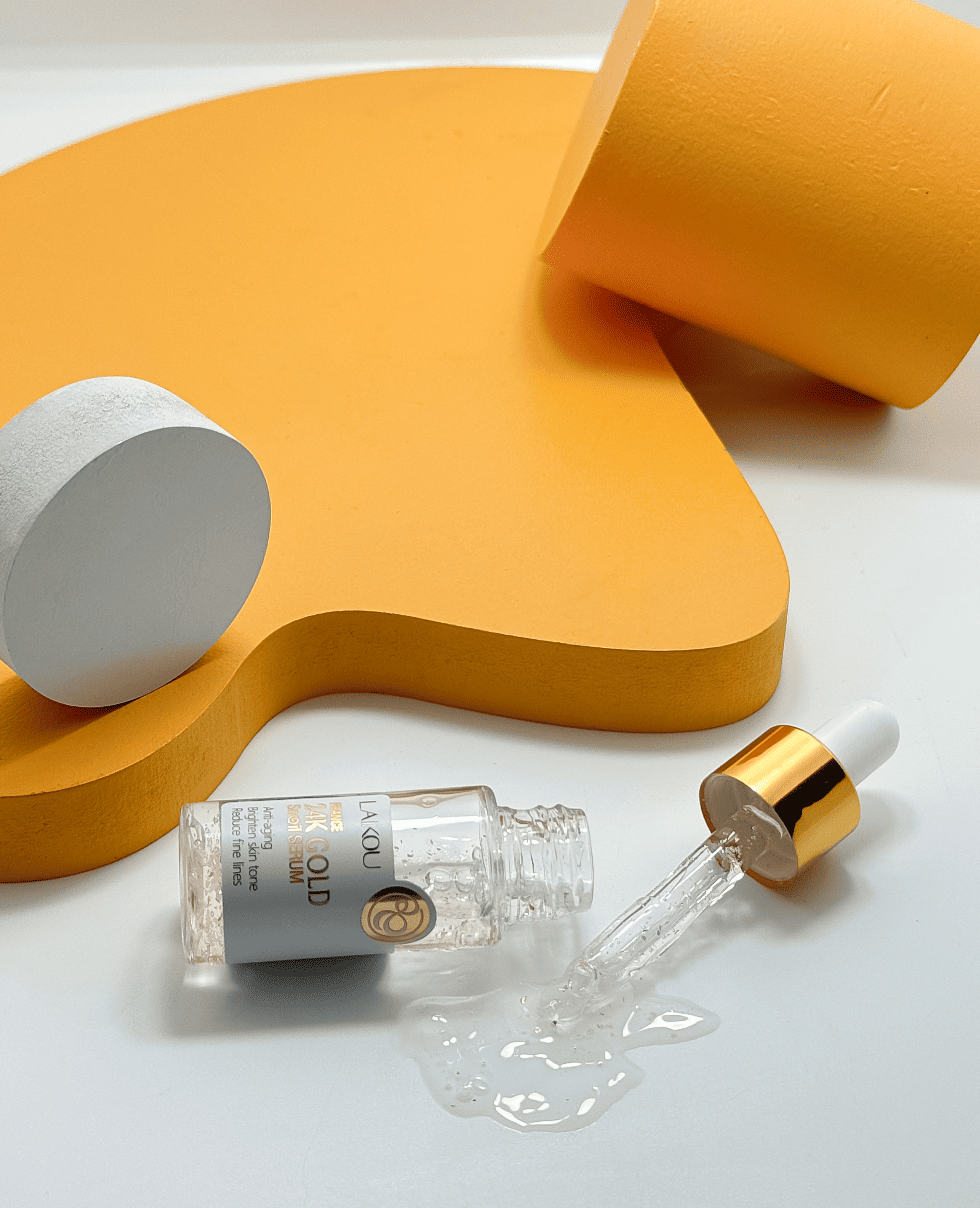 Сыворотка с золотом и муцином улитки LAIKOU France 24K Gold Snail Serum