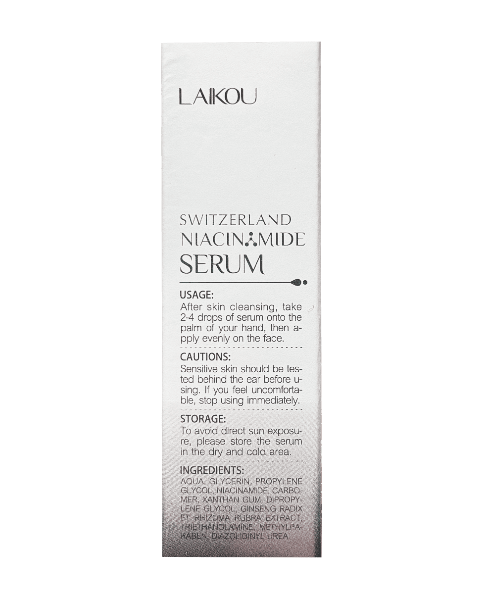 Сироватка з ніацинамідом LAIKOU Switzerland Niacinamide Serum
