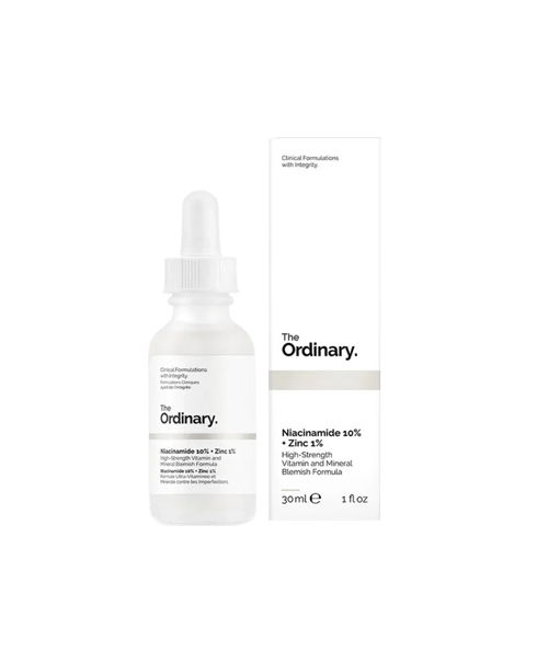 Сироватка з ніацинамідом та цинком The Ordinary Niacinamide 10% + Zinc 1%