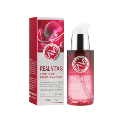 Сироватка з комплексом вітамінів Enough Real Vita 8 Complex Pro Bright Up Ampoule