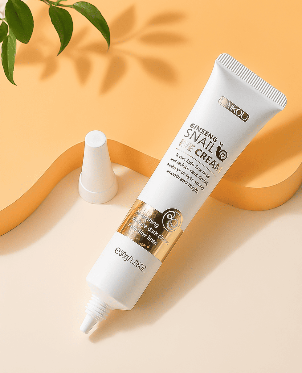 Крем вокруг глаз с муцином улитки LAIKOU Ginseng Snail Eye Cream