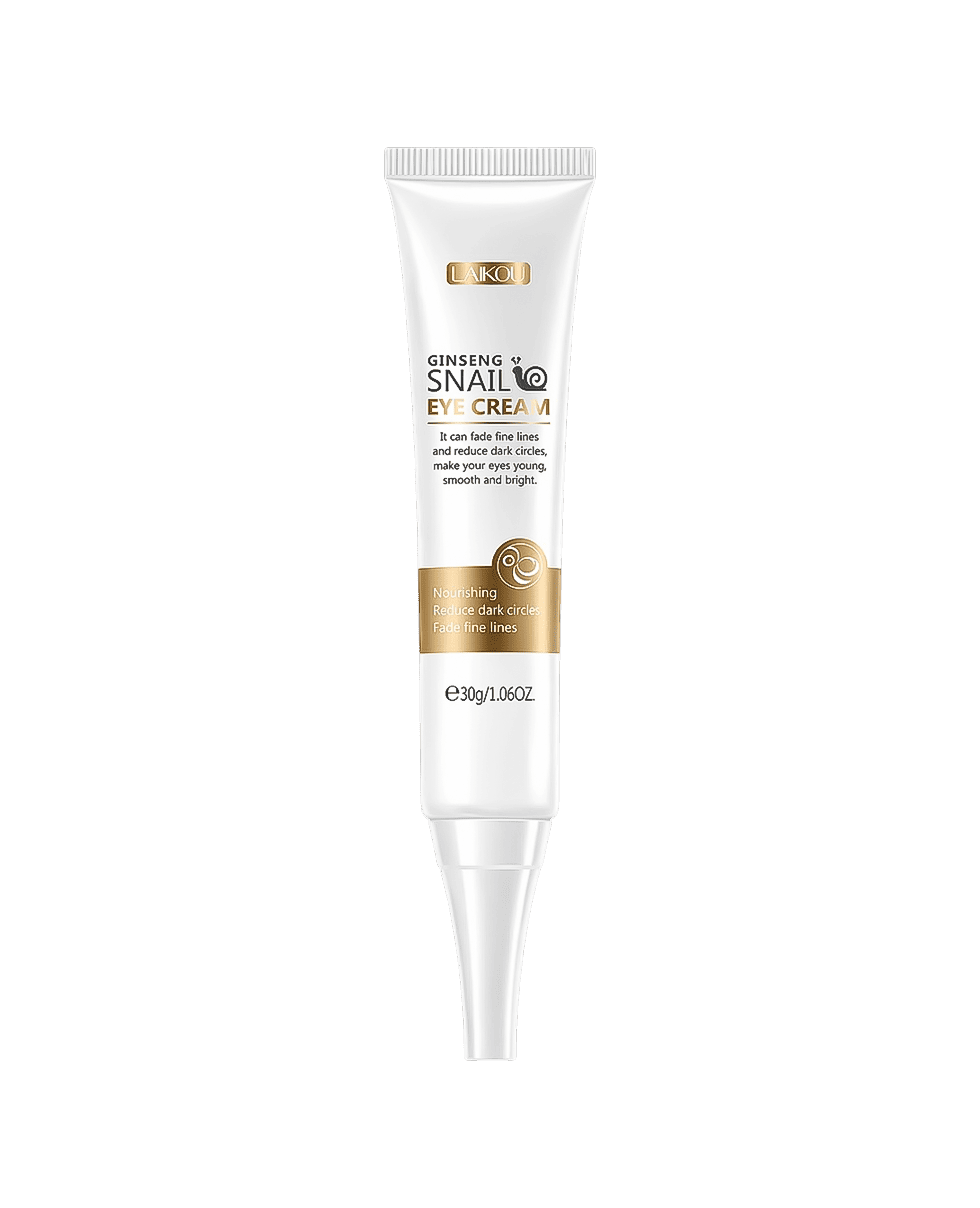 Крем вокруг глаз с муцином улитки LAIKOU Ginseng Snail Eye Cream
