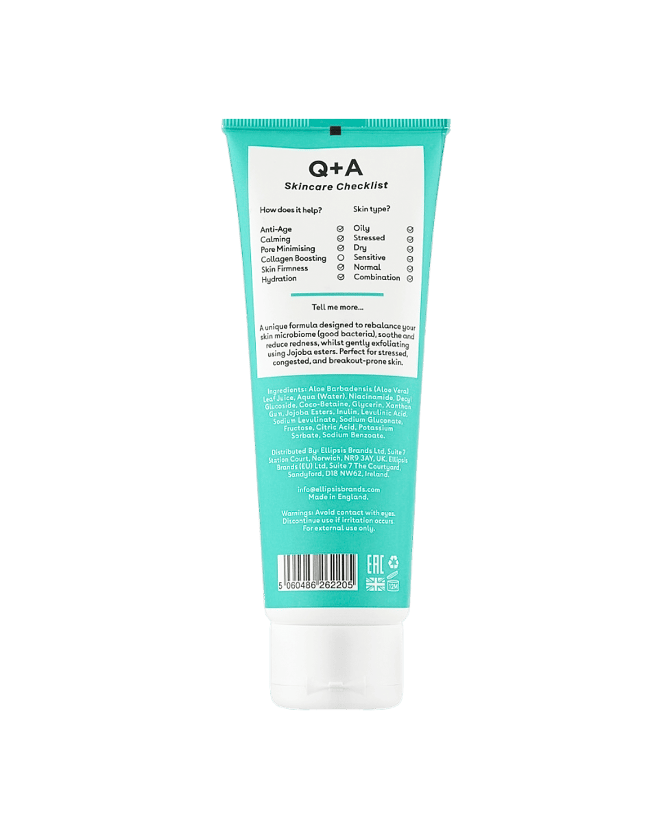 Гель для вмивання з ніацинамідом Q+A Niacinamide Gentle Exfoliating Cleanser