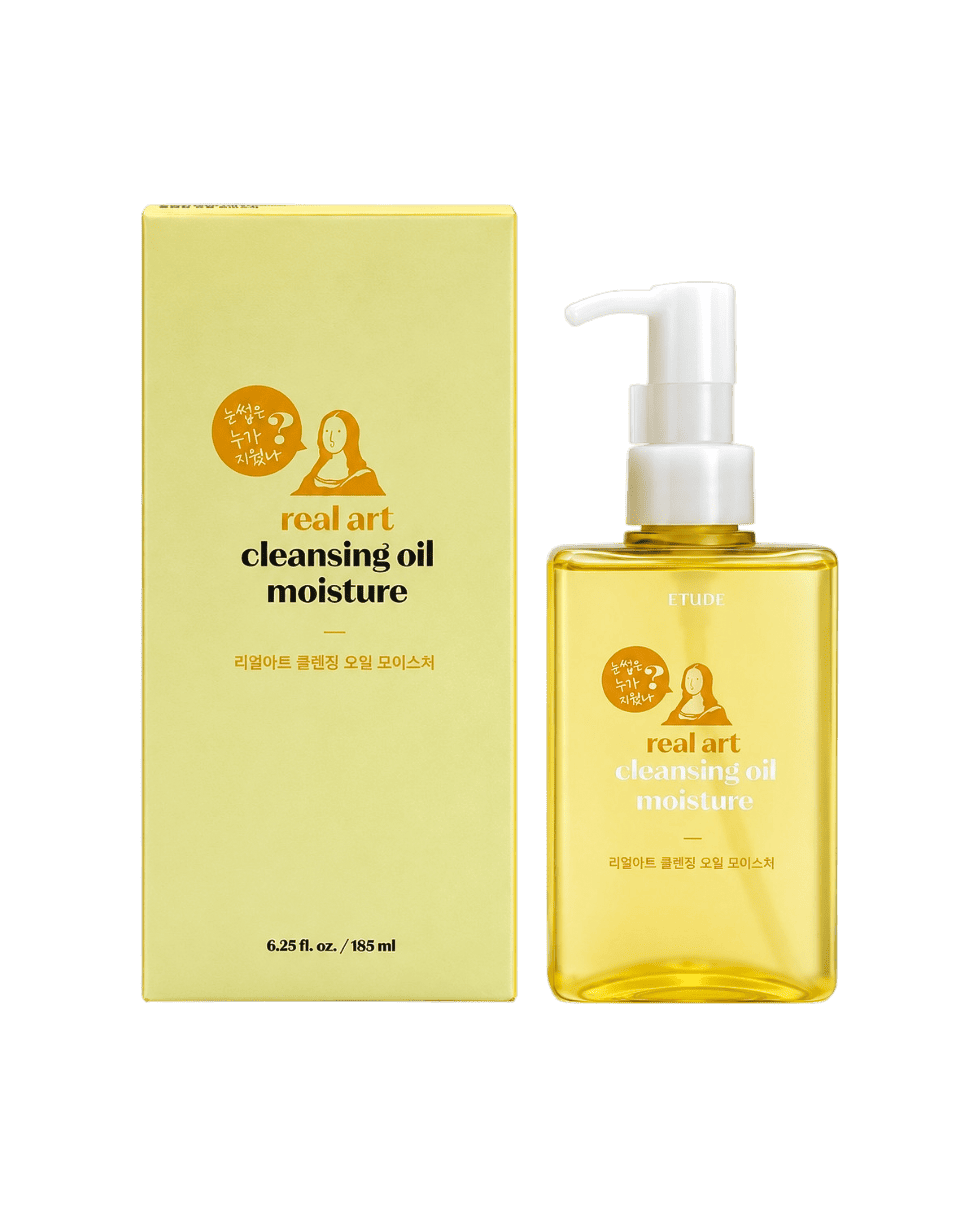 Гидрофильное масло Etude House Real Art Cleansing Oil Moisture