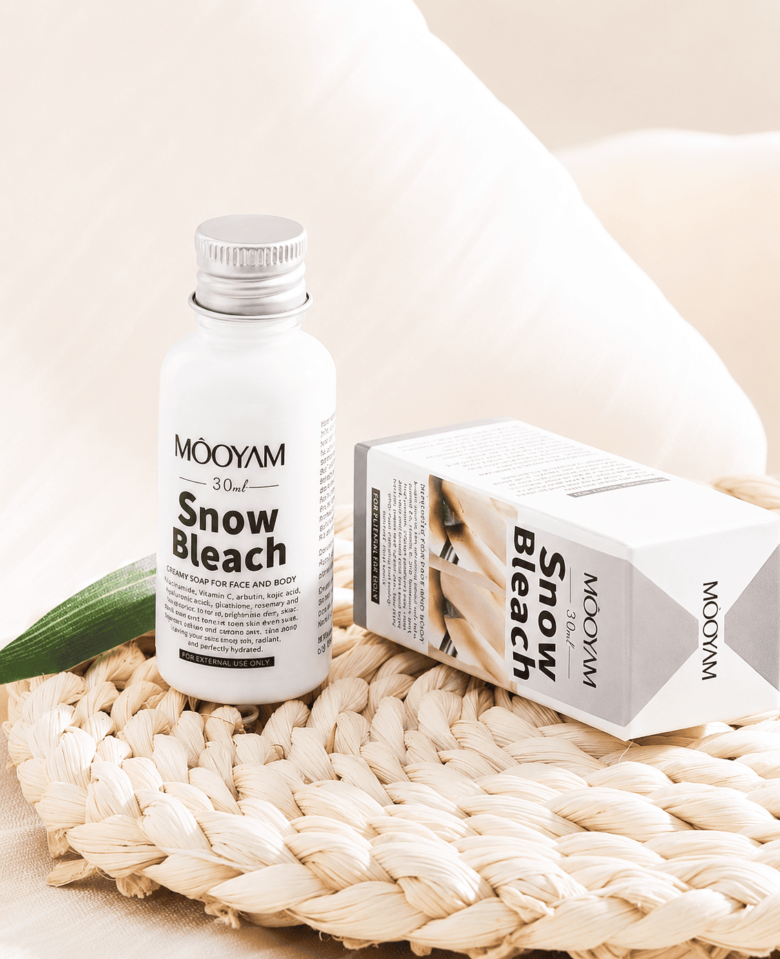 Крем для зони бікіні MOOYAM Snow Bleach
