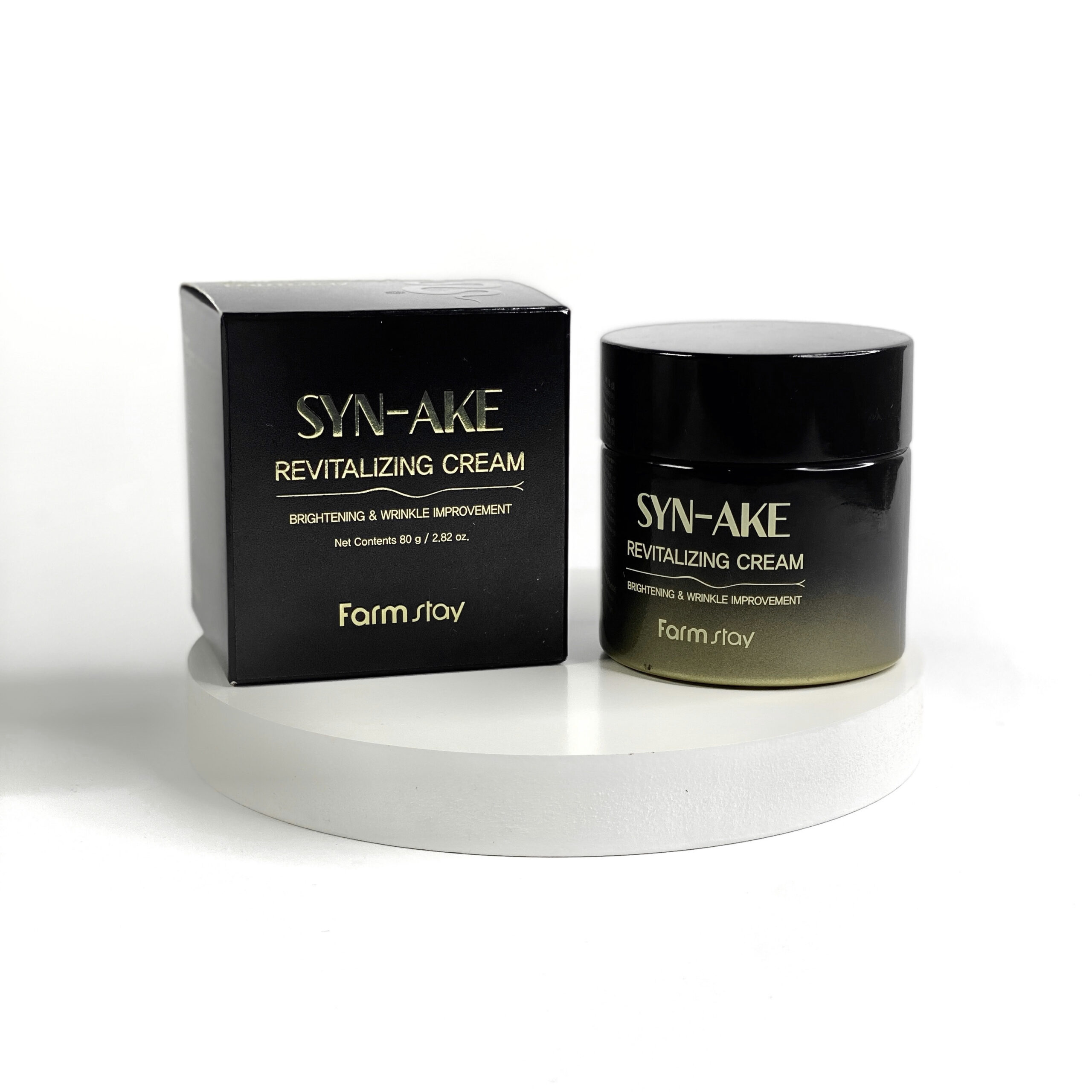 Крем для обличчя зі зміїним пептидом Farm Stay Syn-ake Revitalizing Cream