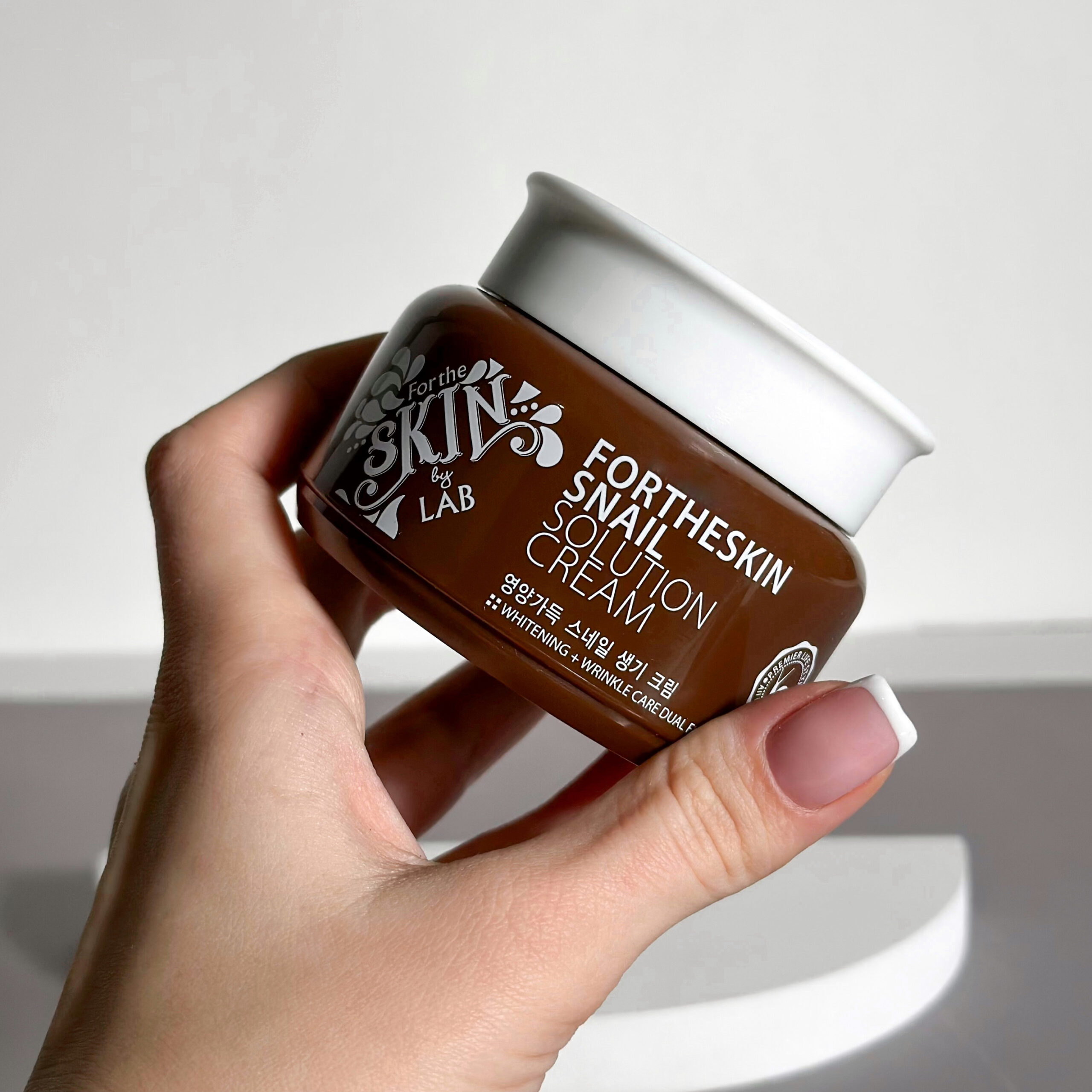 Крем для лица с муцином улитки FORTHESKIN Snail Solution Cream