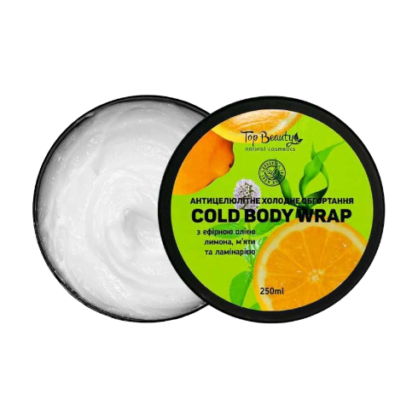 Антицелюлітне холодне обгортання для тіла Top Beauty Cold Body Wrap