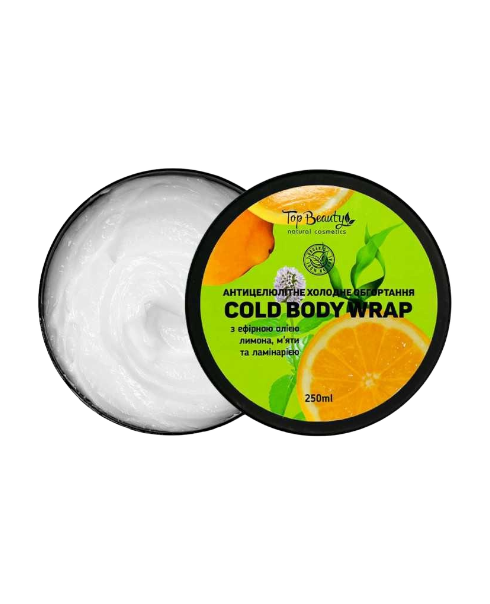Антицелюлітне холодне обгортання для тіла Top Beauty Cold Body Wrap