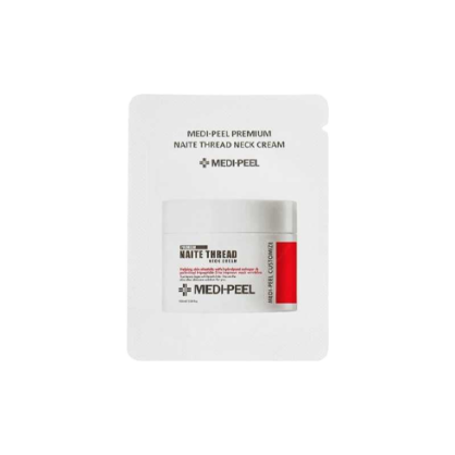 Крем для шиї та декольте з пептидами Medi Peel Naite Thread Neck Cream (пробник)