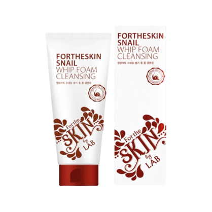 Пенка для умывания с муцином улитки FORTHESKIN Snail Whip Foam Cleansing