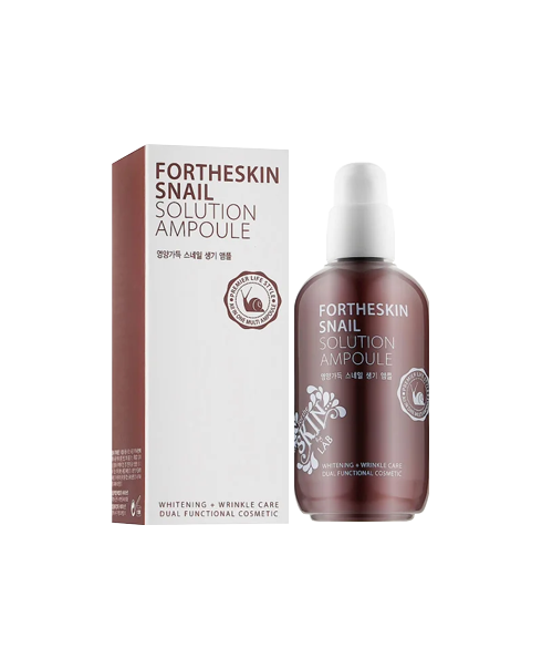 Сироватка з муцином равлика FORTHESKIN Snail Solution Ampoule