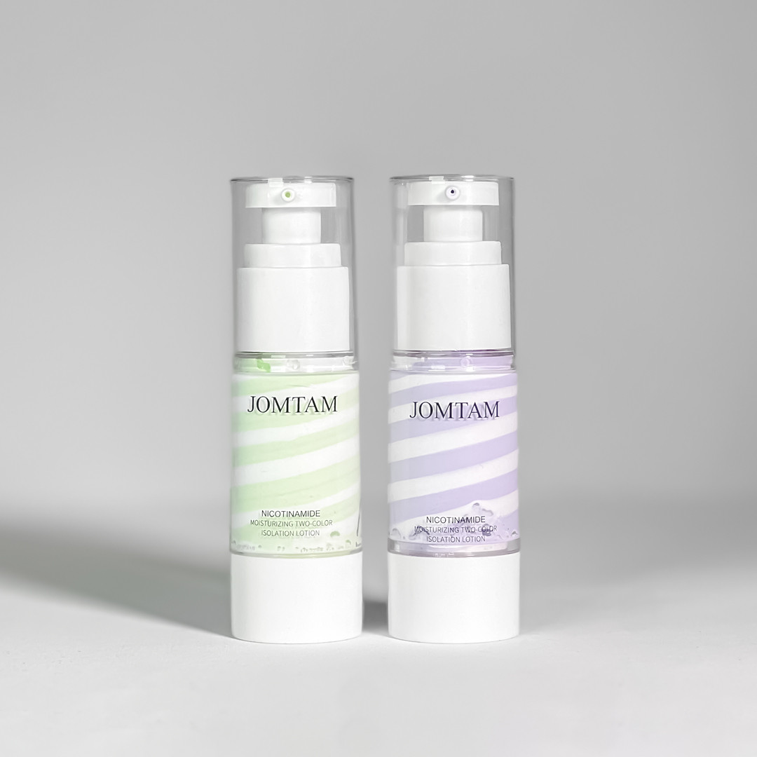 Коректор під макіяж Jomtam Nicotinamide Moisturizing Two-Color Isolation Lotion