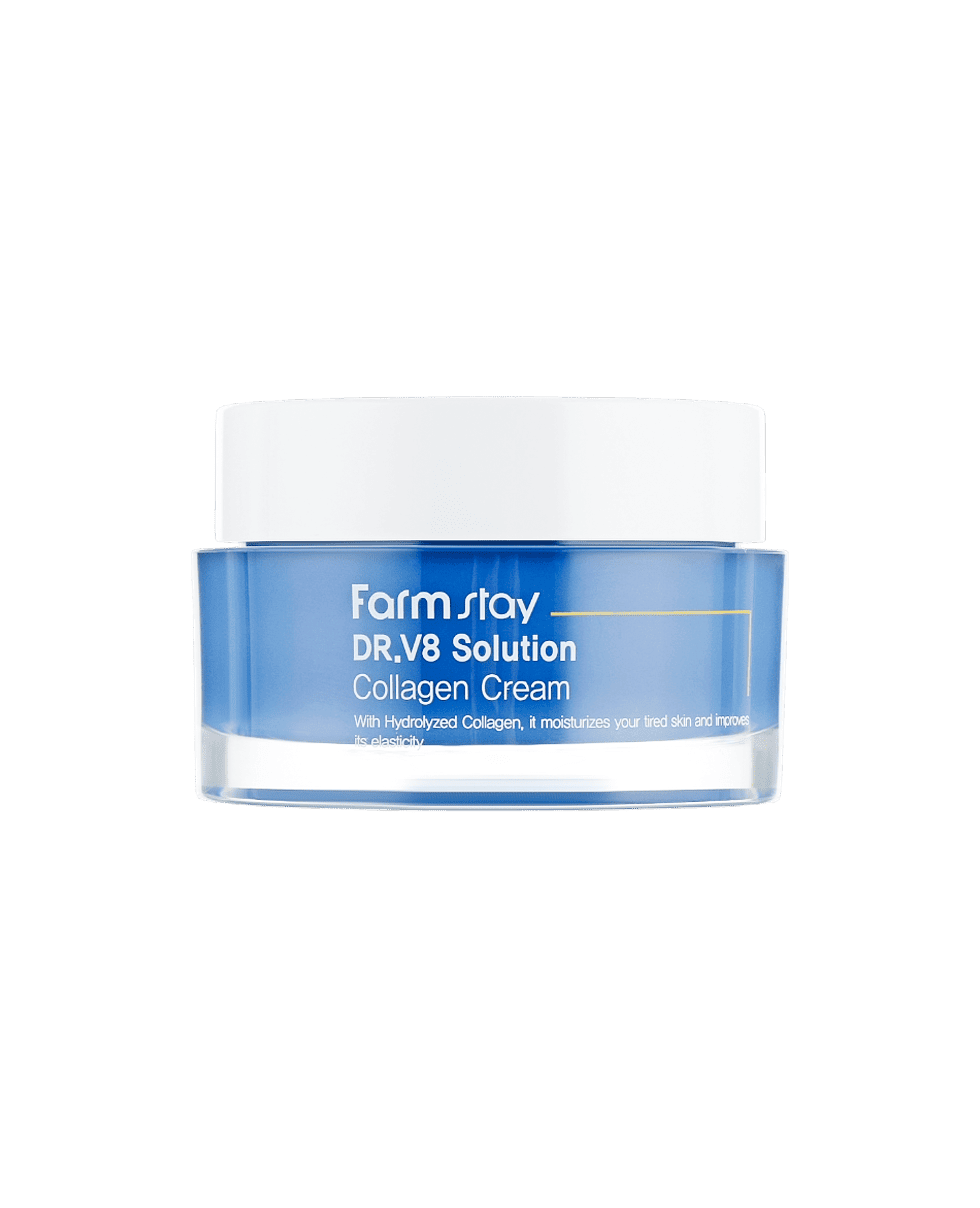 Крем для обличчя з колагеном Farm Stay Dr.V8 Solution Collagen Cream