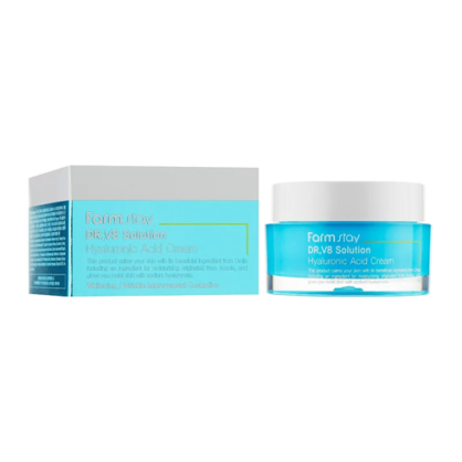 Крем для обличчя з гіалуроновою кислотою Farm Stay Dr.V8 Solution Hyaluronic Acid Cream