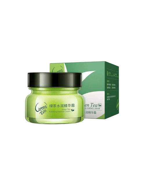 Крем для обличчя з зеленим чаєм LAIKOU Green Tea Hydrating Essence Cream