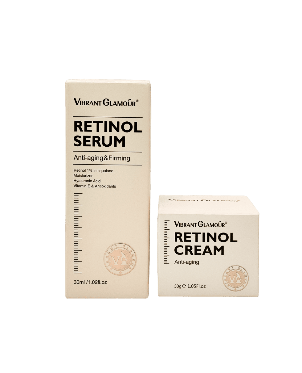 Сироватка + крем для обличчя з ретинолом Vibrant Glamour