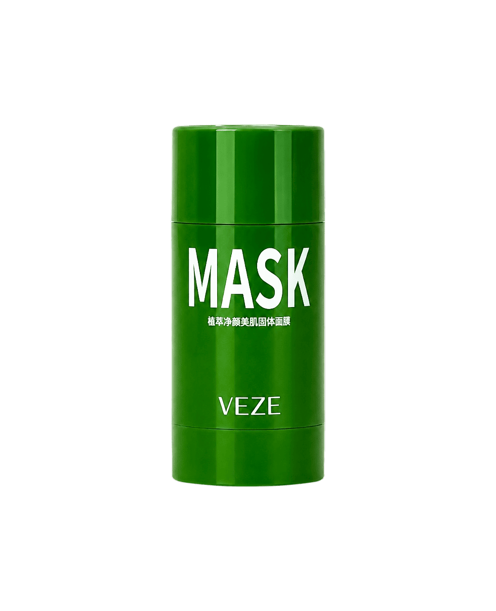 Очищаюча маска з екстрактом зеленого чаю Veze Botanical Essence Facial Solid Mask