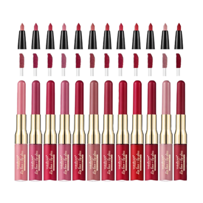 Матова помада + олівець YABAOLIAN Lip Liner + Lip Gloss