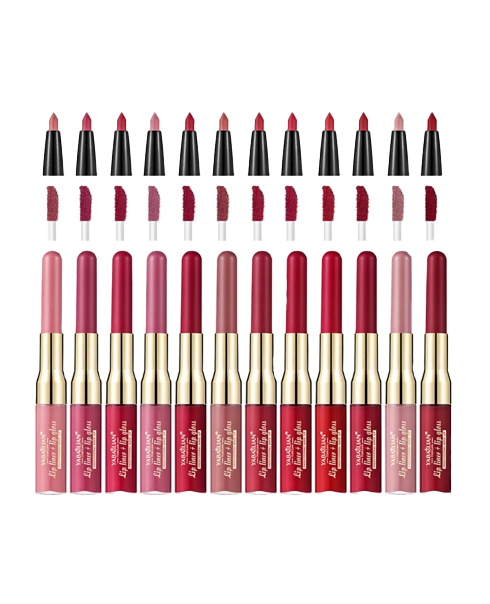 Матовая помада + карандаш YABAOLIAN Lip Liner + Lip Gloss