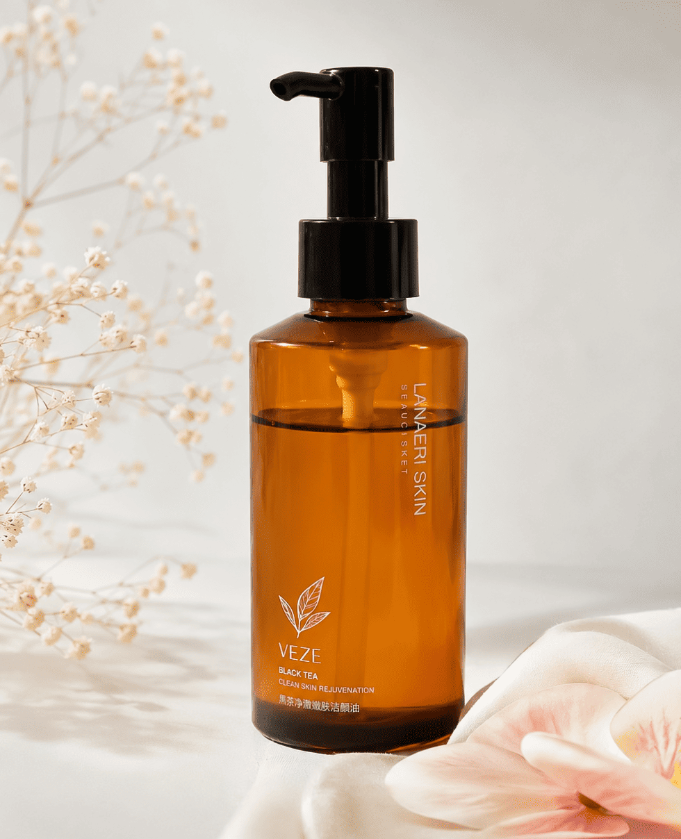 Гидрофильное масло Veze Black Tea Clean Skin Rejuvenation Cleansing Oil