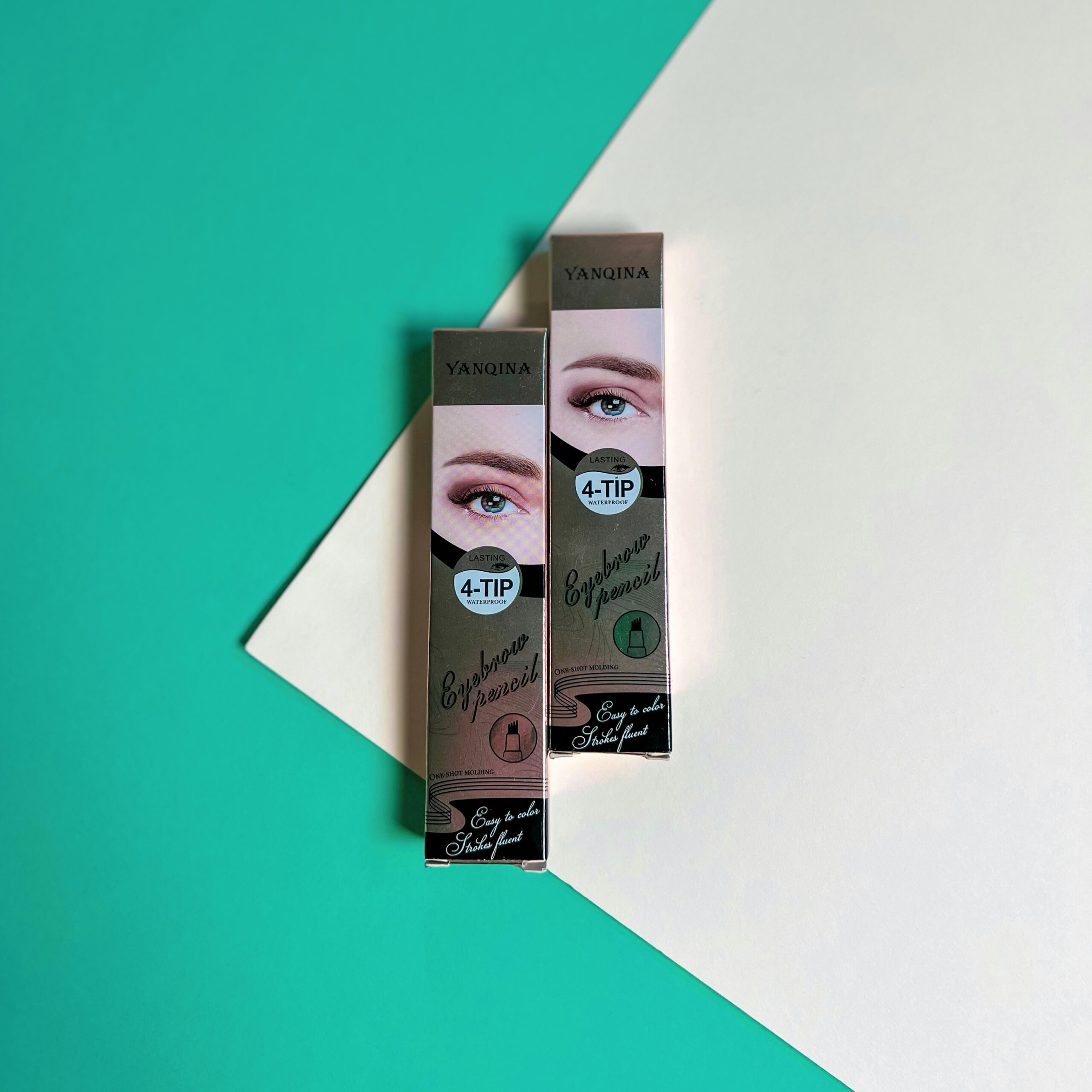 Маркер для брів YANQINA 4-Tip Eyebrow Pencil