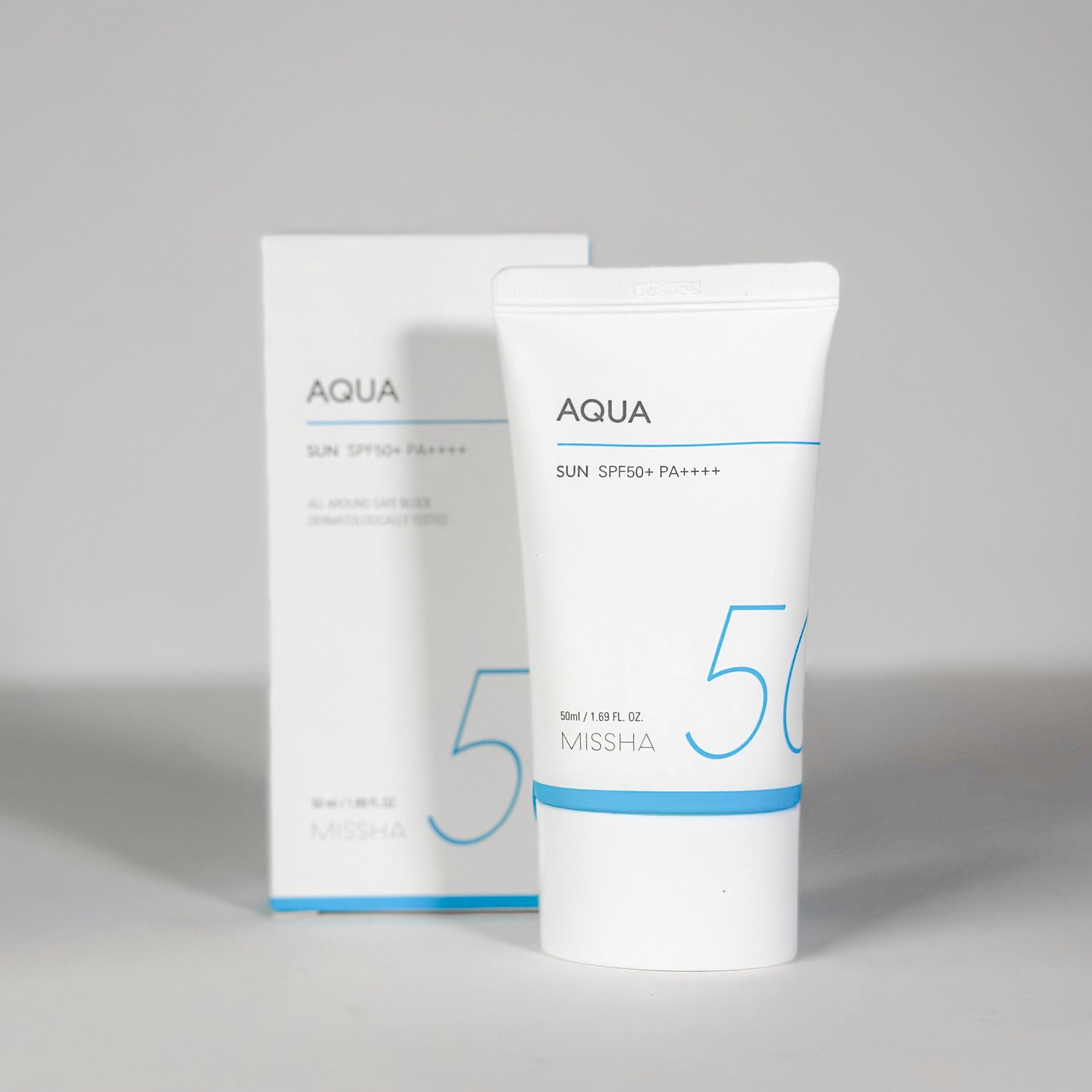 Сонцезахисний крем-гель Missha All Around Safe Block Aqua Sun Gel SPF50+ PA++++