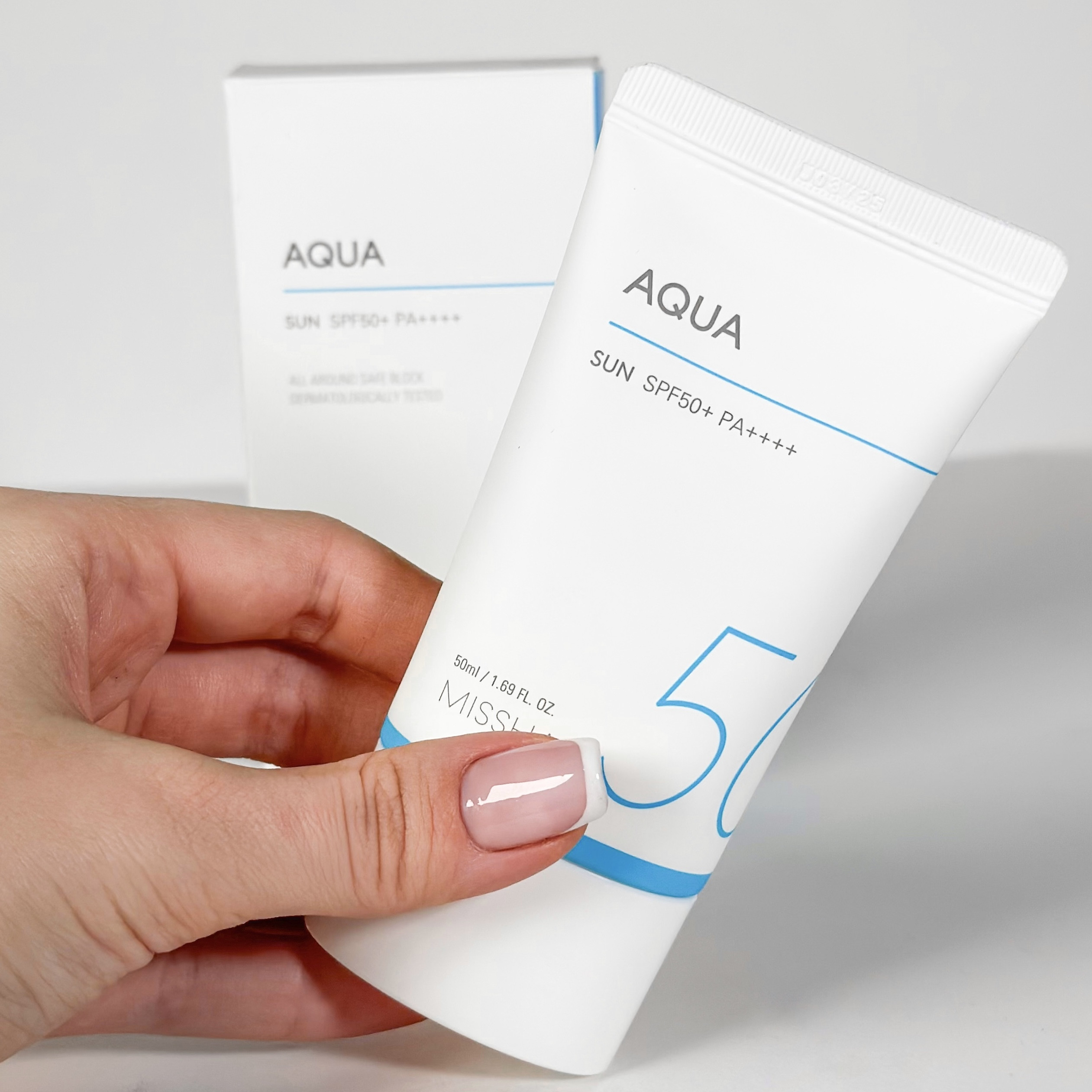 Сонцезахисний крем-гель Missha All Around Safe Block Aqua Sun Gel SPF50+ PA++++