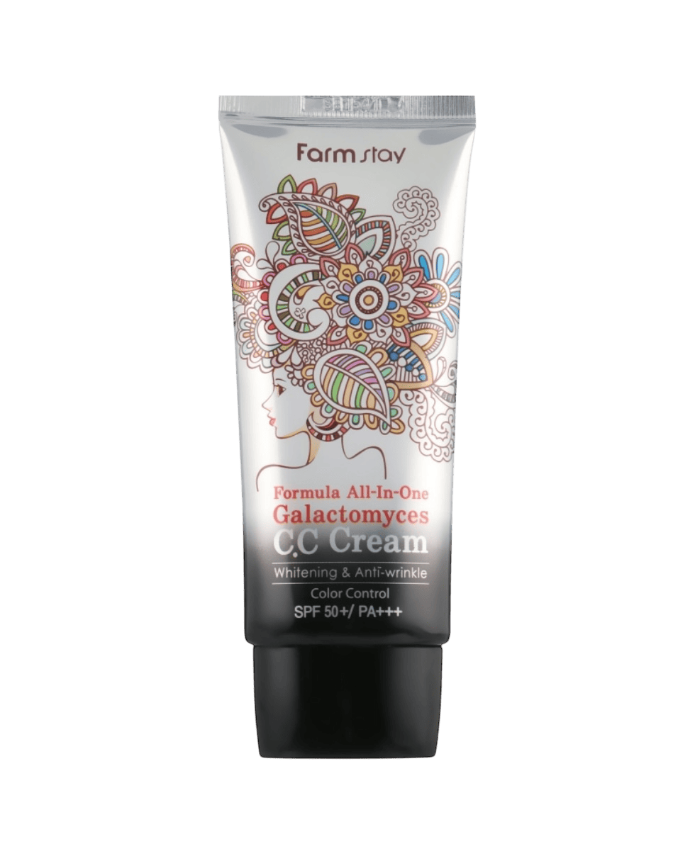 Багатофункціональний СС крем Farm Stay Formula All-In One Galactomyces C.C Cream SPF50/PA+++
