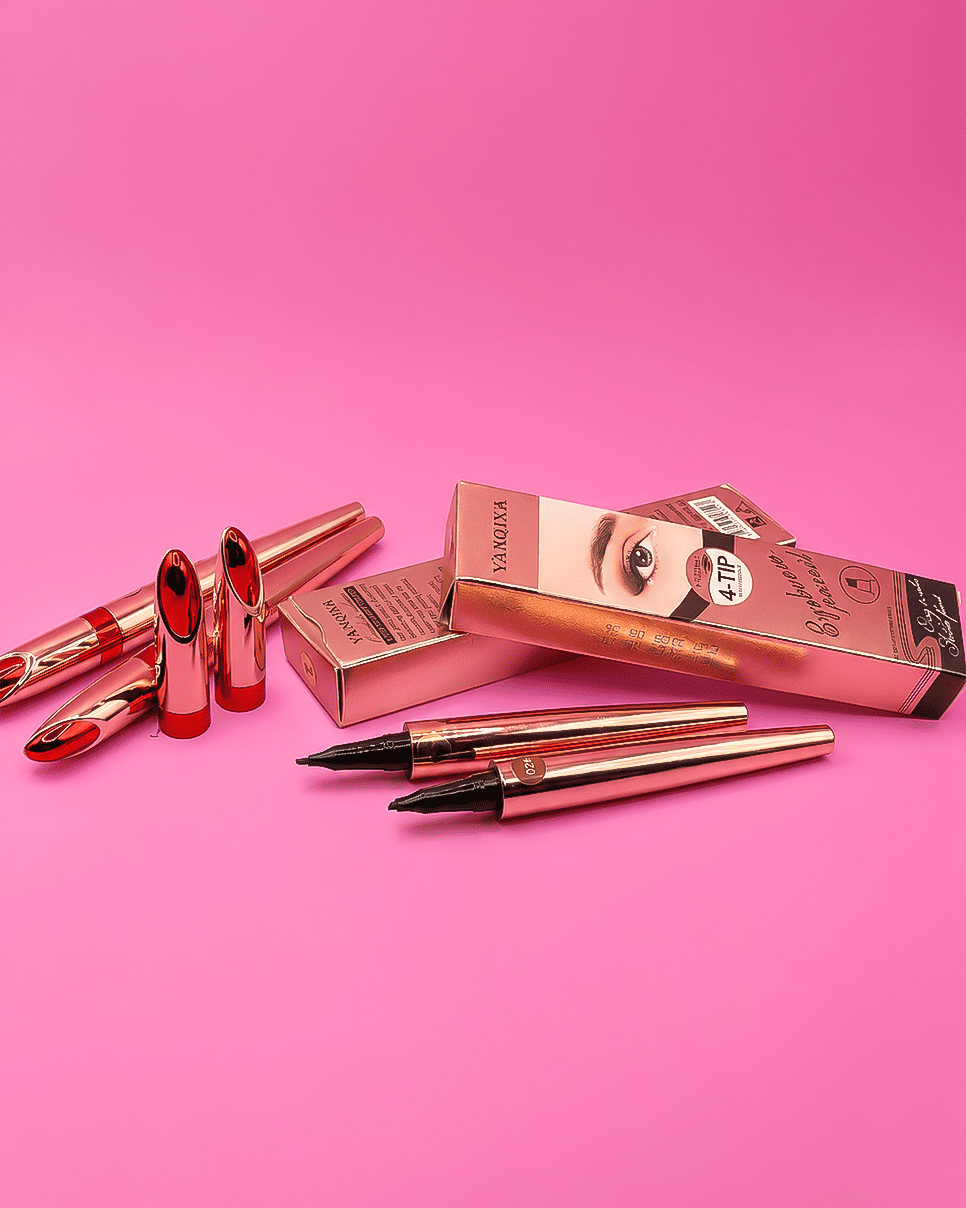 Маркер для бровей YANQINA 4-Tip Eyebrow Pencil