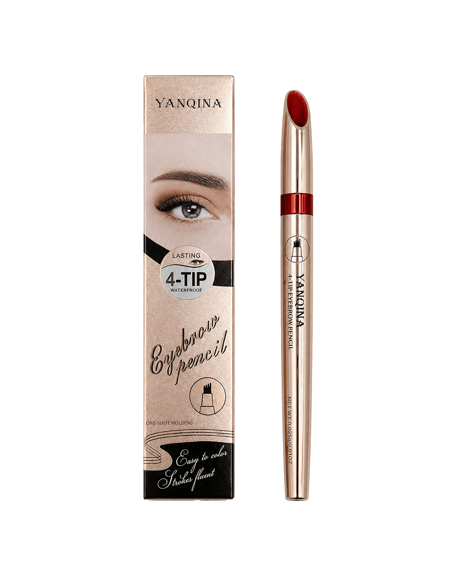 Маркер для бровей YANQINA 4-Tip Eyebrow Pencil