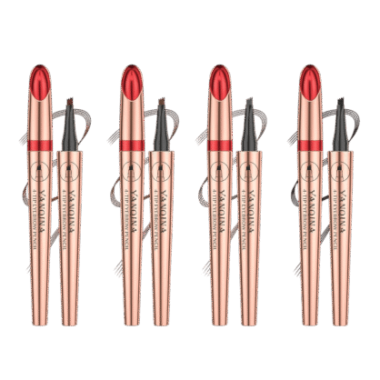Маркер для брів YANQINA 4-Tip Eyebrow Pencil