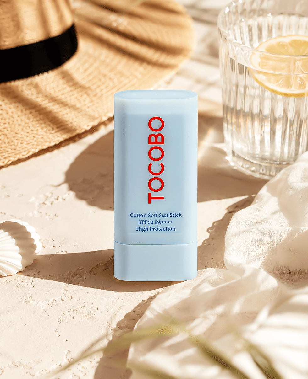 Солнцезащитный стик Tocobo Cotton Soft Sun Stick SPF50+ PA++++