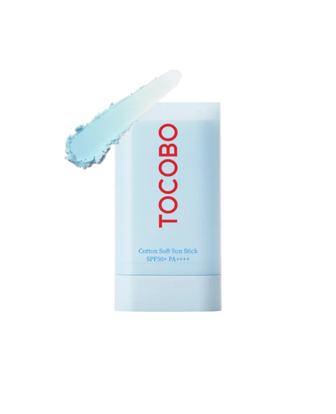 Сонцезахисний стік Tocobo Cotton Soft Sun Stick SPF50+ PA++++