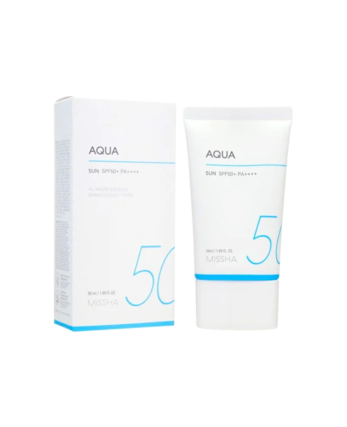 Сонцезахисний крем-гель Missha All Around Safe Block Aqua Sun Gel SPF50+ PA++++
