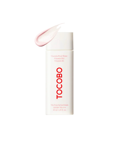Солнцезащитный крем с эффектом коррекции тона Tocobo Vita Tone Up Sun Cream SPF50+ PA++++
