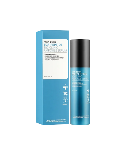 Сыворотка с пептидами FORTHESKIN EGF-peptide Bio-clinic Ampoule Serum