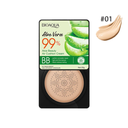 Кушон з алое вера Bioaqua Aloe Beauty Air Cushion Cream