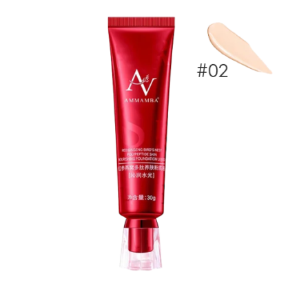 Тональный крем Ammamba Red Ginseng Bird`s Nest Skin Beautifying Foundation Liquid
