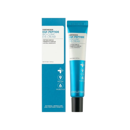 Крем для шкіри навколо очей з пептидами FORTHESKIN EGF-peptide Bio-clinic Eye Cream