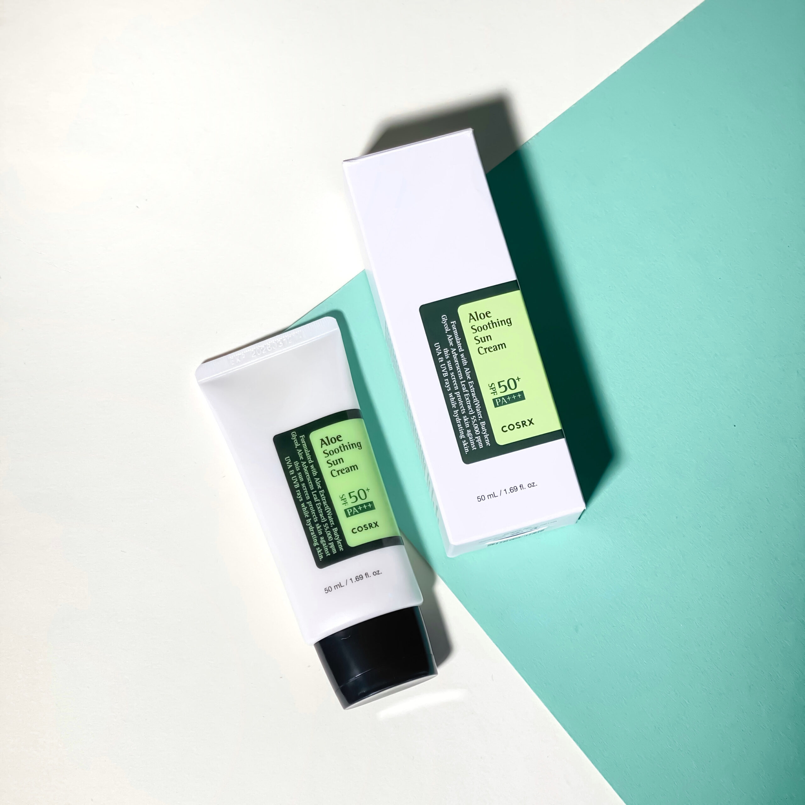 Сонцезахисний крем з алое COSRX Aloe Soothing Sun Cream SPF50+ PA+++