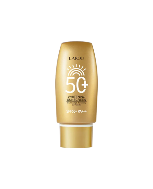 Сонцезахисний крем освітлюючий LAIKOU Whitening Sunscreen SPF 50+ PA+++