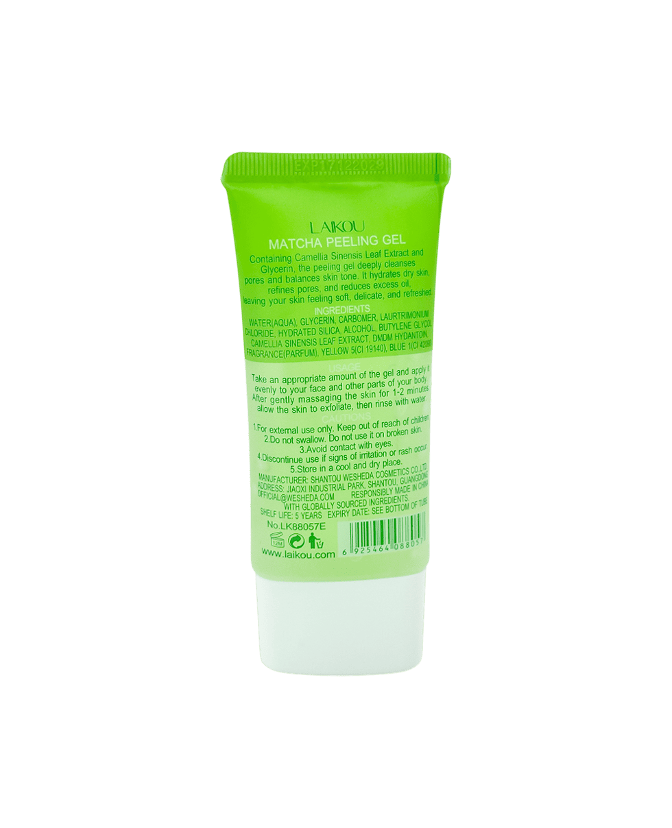 Пілінг-скатка матча LAIKOU Matcha Peeling Gel