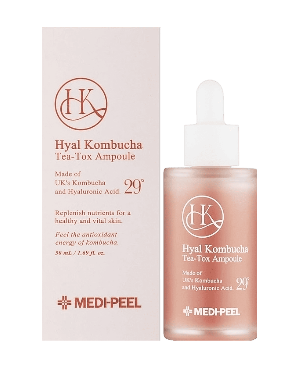 Сыворотка с комбучей Medi Peel Hyal Kombucha Tea-Tox Ampoule