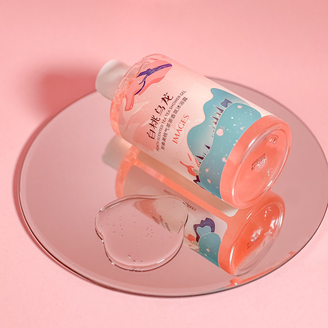 Гель для душу з ароматом персику Hymey`s White Peach Tea Tea Fragrance Shower Gel