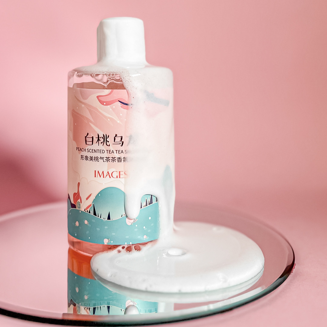 Гель для душу з ароматом персику Hymey`s White Peach Tea Tea Fragrance Shower Gel