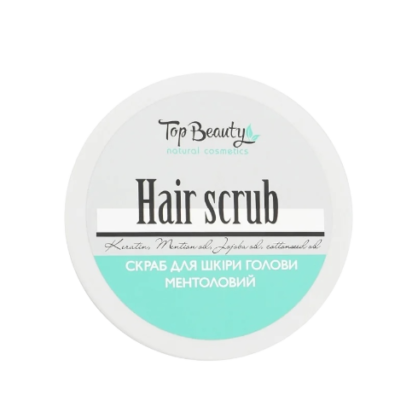 Скраб для шкіри голови ментоловий Top Beauty Hair Scrub